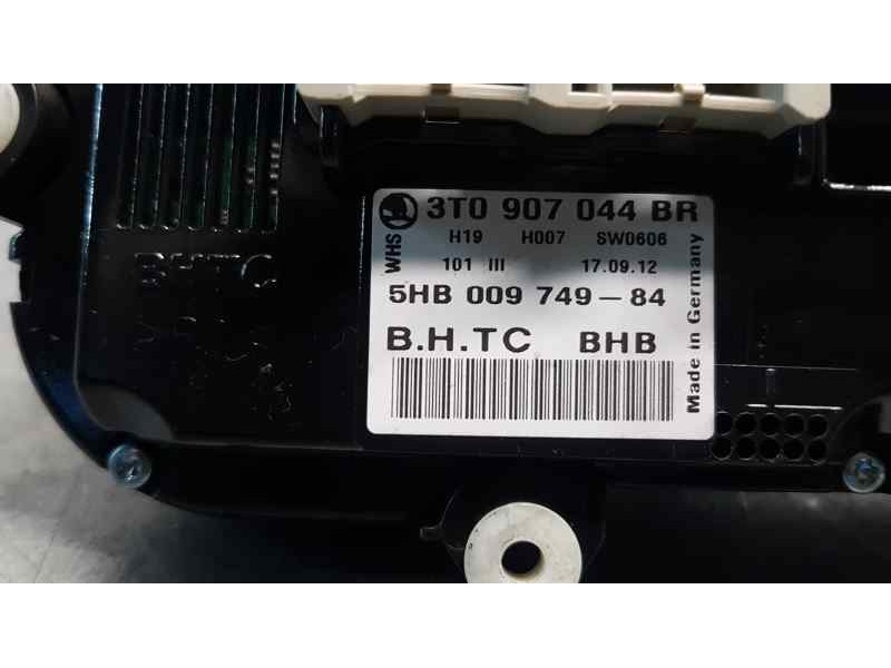 Recambio de mando climatizador para skoda superb combi (3t5) elegance referencia OEM IAM 3T0907044BR  