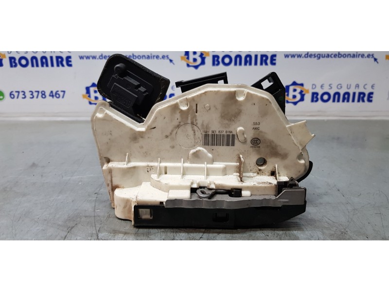 Recambio de cerradura puerta delantera derecha para skoda rapid elegance referencia OEM IAM 5E1837016A   Recambio de cerradura puerta delantera derecha para skoda rapid elegance referencia OEM IAM 5E1837016A