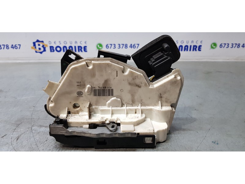 Recambio de cerradura puerta trasera izquierda para skoda rapid elegance referencia OEM IAM 5E0839015A   Recambio de cerradura puerta trasera izquierda para skoda rapid elegance referencia OEM IAM 5E0839015A