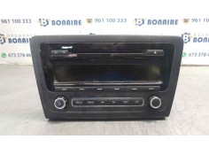 Recambio de sistema audio / radio cd para skoda rapid elegance referencia OEM IAM 5J0035161E  