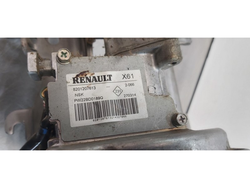 Recambio de columna direccion para renault kangoo profesional referencia OEM IAM 8201215125   Recambio de columna direccion para renault kangoo profesional referencia OEM IAM 8201215125