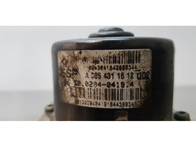 Recambio de abs para mercedes clase c (w203) berlina 270 cdi (203.016) referencia OEM IAM A0054311612  