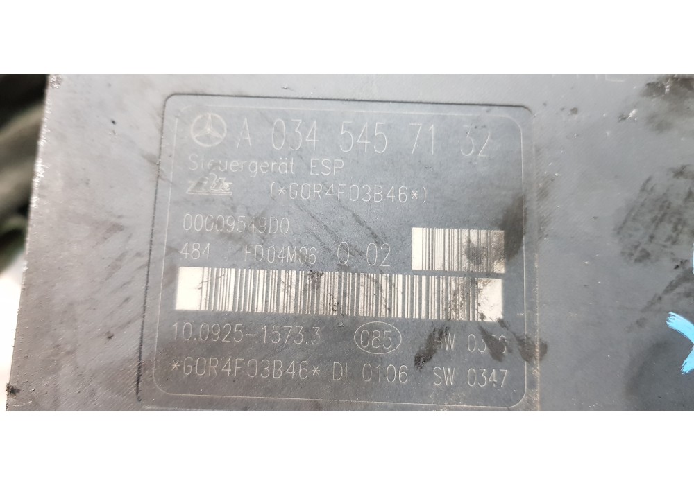 Recambio de abs para mercedes clase c (w203) berlina 270 cdi (203.016) referencia OEM IAM A0054311612  