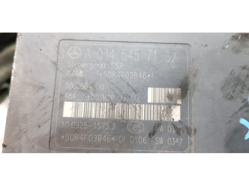 Recambio de abs para mercedes clase c (w203) berlina 270 cdi (203.016) referencia OEM IAM A0054311612  