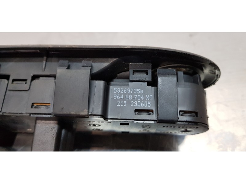 Recambio de mando elevalunas delantero izquierdo para peugeot 407 sw st sport referencia OEM IAM 96468704XT   Recambio de mando elevalunas delantero izquierdo para peugeot 407 sw st sport referencia OEM IAM 96468704XT