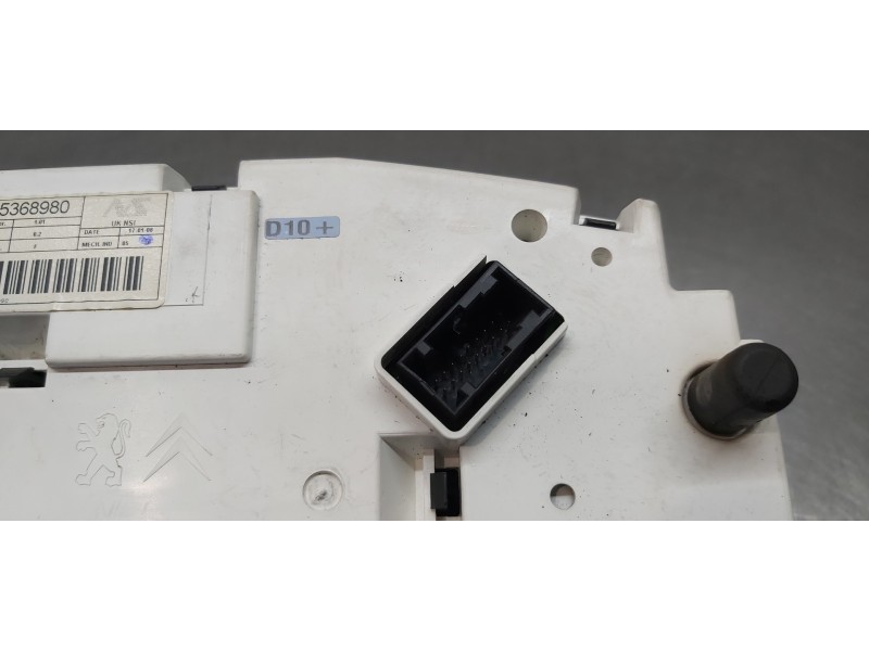 Recambio de cuadro instrumentos para citroen c5 berlina exclusive referencia OEM IAM 9665368980   Recambio de cuadro instrumentos para citroen c5 berlina exclusive referencia OEM IAM 9665368980