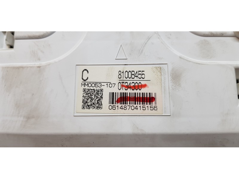 Recambio de cuadro instrumentos para mitsubishi asx (ga0w) challenge 2wd referencia OEM IAM 8100B455   Recambio de cuadro instrumentos para mitsubishi asx (ga0w) challenge 2wd referencia OEM IAM 8100B455