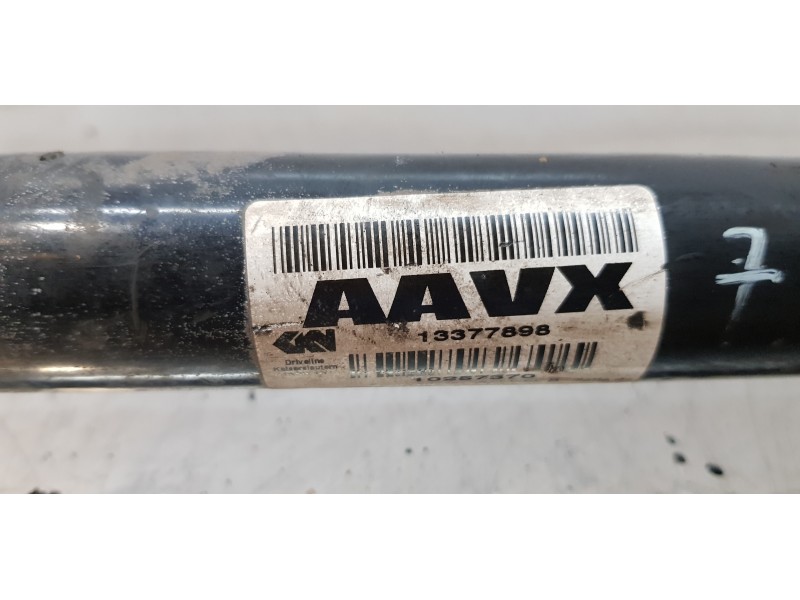 Recambio de transmision delantera derecha para opel zafira tourer selection referencia OEM IAM 13377898  