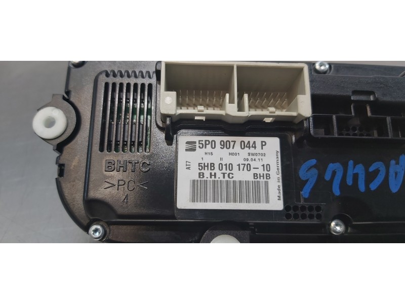 Recambio de mando climatizador para seat leon (1p1) reference referencia OEM IAM 5P0907044P  