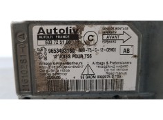 Recambio de centralita airbag para peugeot 307 cc (s2) básico referencia OEM IAM 9653493180   2