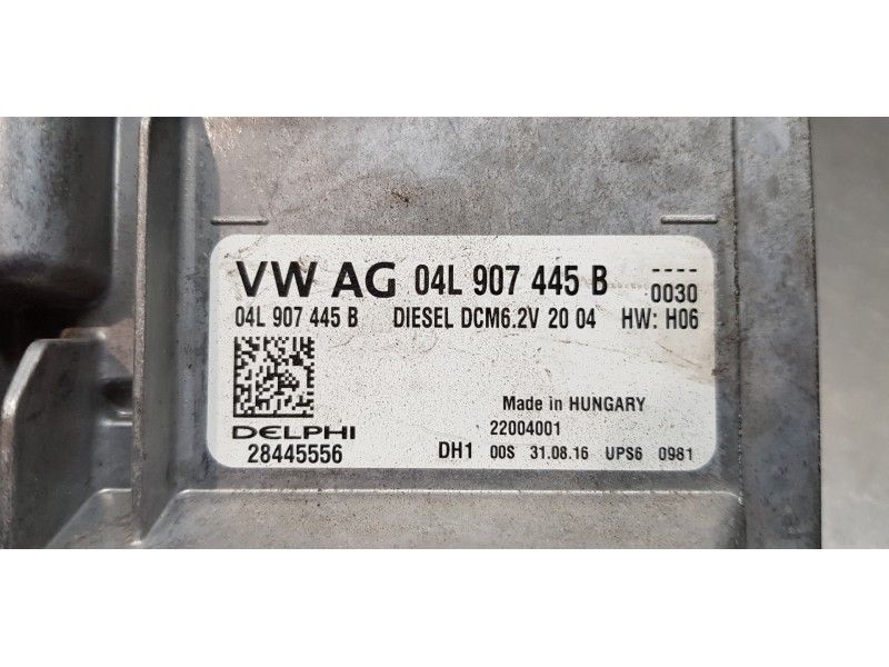Recambio de centralita motor uce para skoda octavia combi (5e5) active referencia OEM IAM 04L907445B   Recambio de centralita motor uce para skoda octavia combi (5e5) active referencia OEM IAM 04L907445B