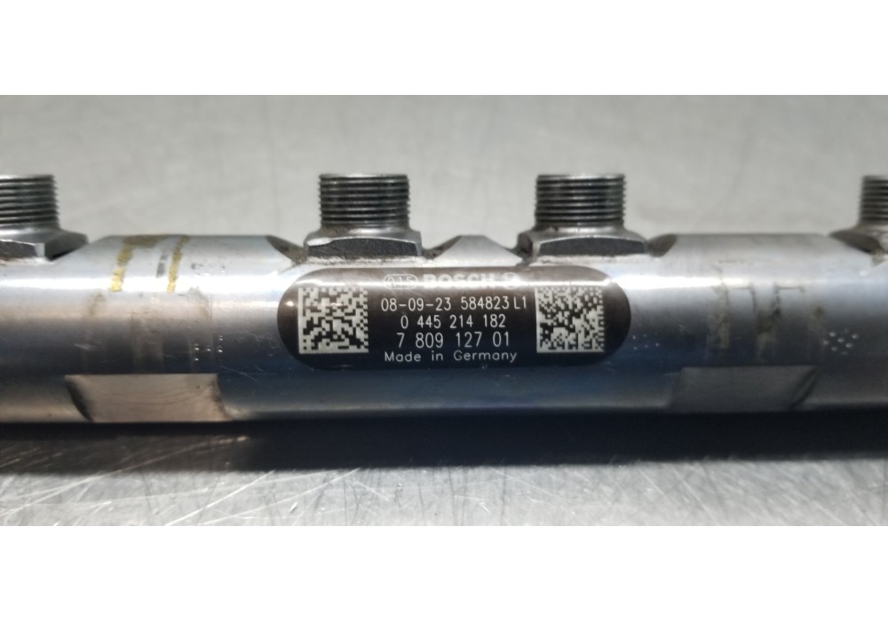 Recambio de rampa inyectora para bmw serie 1 berlina (e81/e87) 118d referencia OEM IAM 13537809127 0281002738 0445214182 Recambio de rampa inyectora para bmw serie 1 berlina (e81/e87) 118d referencia OEM IAM 13537809127 0281002738 0445214182