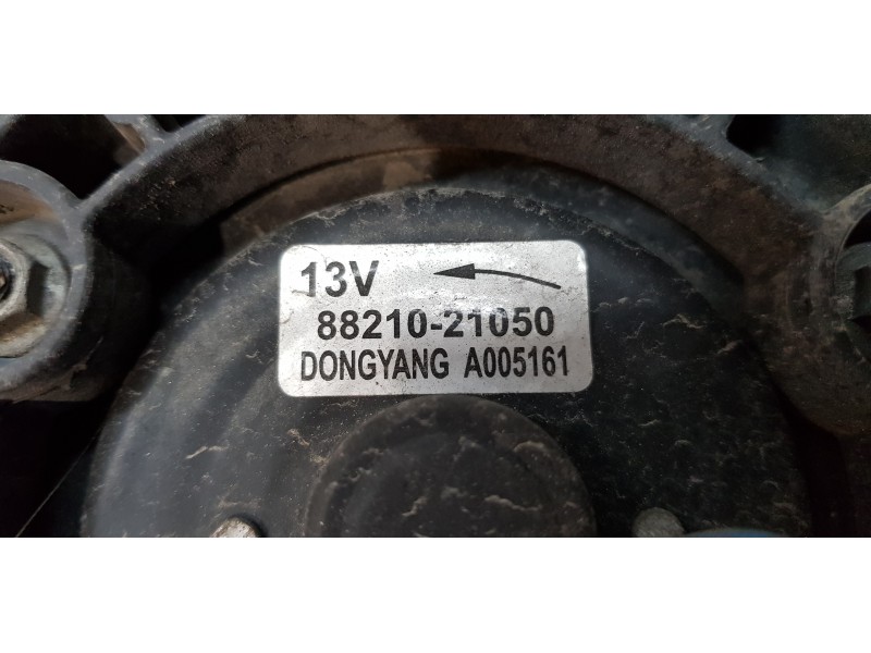 Recambio de electroventilador para ssangyong rodius xdi referencia OEM IAM 8821021050   Recambio de electroventilador para ssangyong rodius xdi referencia OEM IAM 8821021050