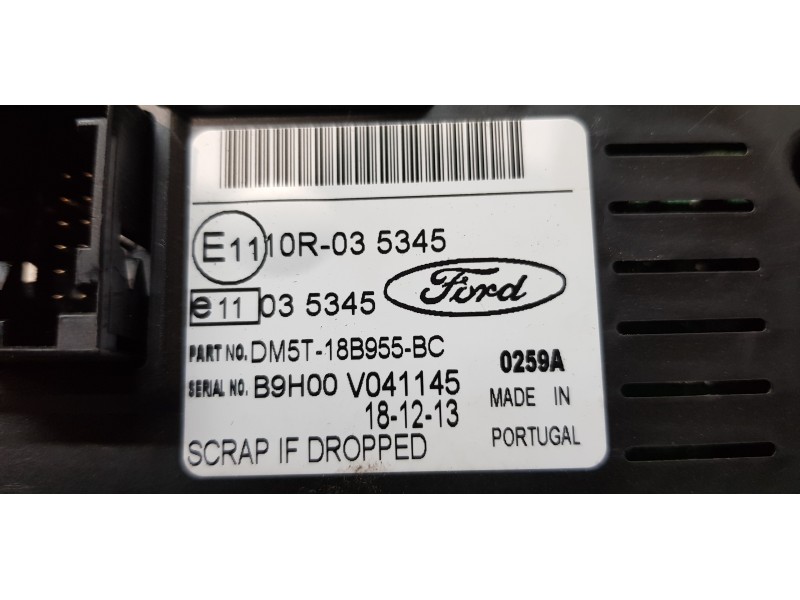 Recambio de pantalla multifuncion para ford c-max titanium referencia OEM IAM DM5T18B955BC   Recambio de pantalla multifuncion para ford c-max titanium referencia OEM IAM DM5T18B955BC