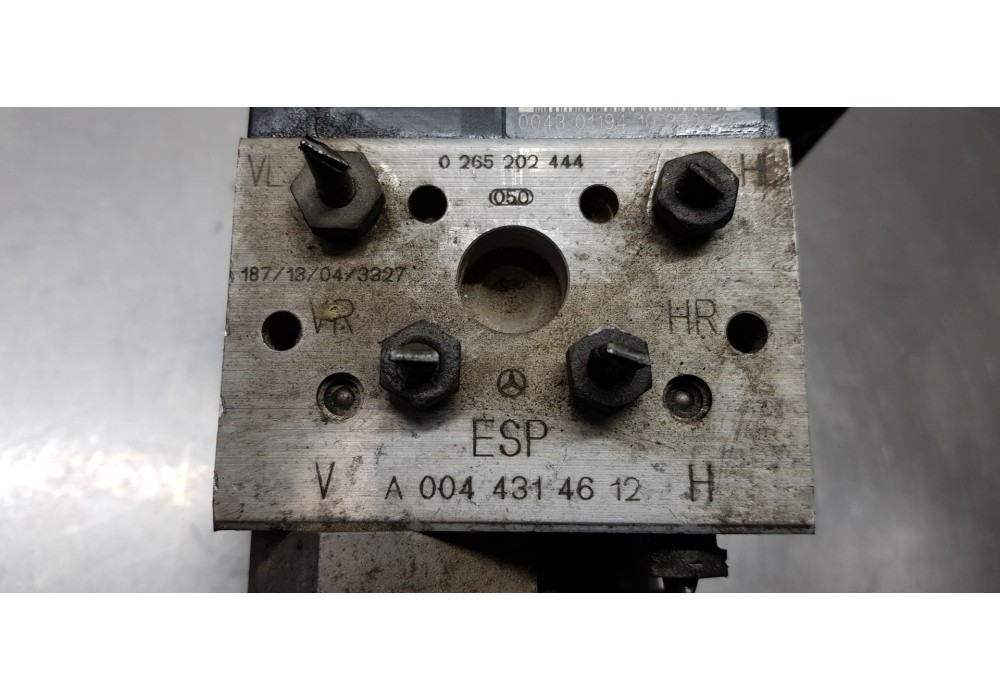 Recambio de abs para mercedes clase s (w220) berlina 5.0 v8 24v cat referencia OEM IAM A0044314612 0265202444 