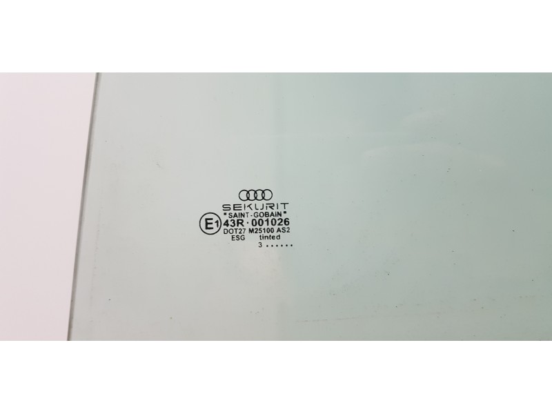 Recambio de luna trasera izquierda para audi a8 (4e2) 3.7 quattro referencia OEM IAM 4E0845025F  