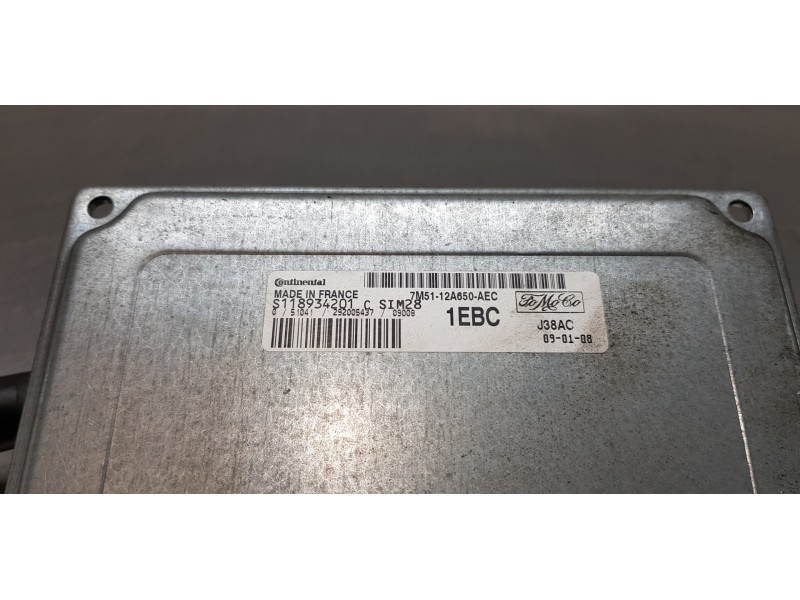 Recambio de centralita motor uce para ford focus lim. (cb4) business referencia OEM IAM 7M5112A650AEC S118934201C 