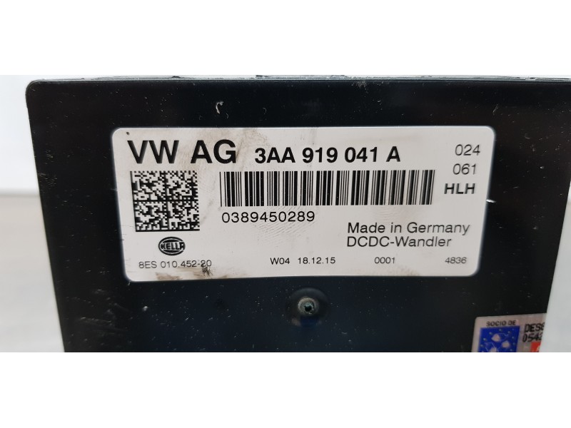 Recambio de modulo electronico para volkswagen caddy furgón/kombi kombi referencia OEM IAM 3AA919041A   Recambio de modulo electronico para volkswagen caddy furgón/kombi kombi referencia OEM IAM 3AA919041A