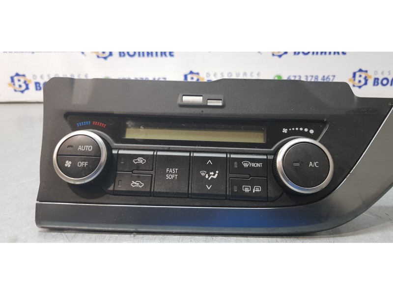 Recambio de mando climatizador para toyota auris touring sports (e18) hybrid active referencia OEM IAM 5590002460  