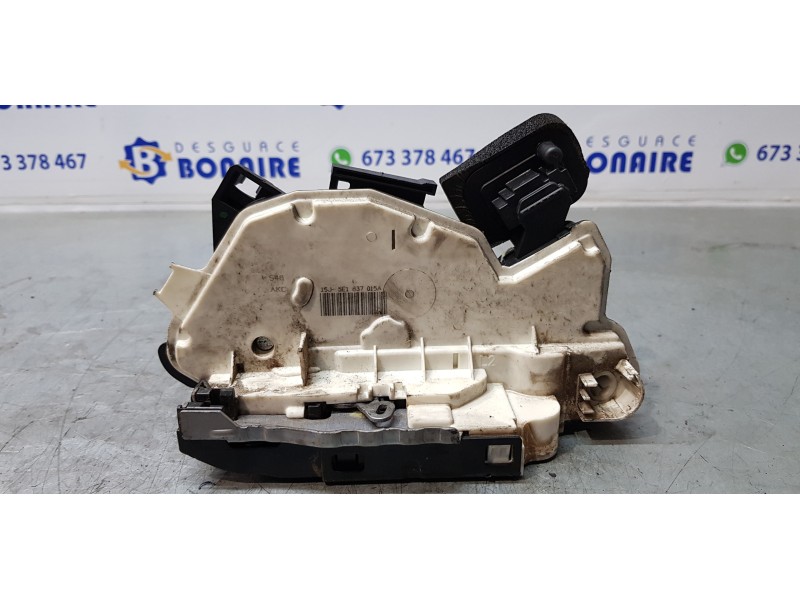Recambio de cerradura puerta delantera izquierda para skoda rapid active referencia OEM IAM 5E1837015A   Recambio de cerradura puerta delantera izquierda para skoda rapid active referencia OEM IAM 5E1837015A