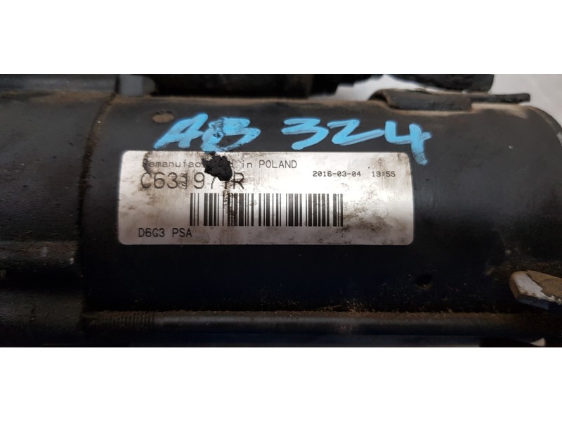 Recambio de motor arranque para citroen xsara berlina 1.6i 16v premier referencia OEM IAM 5802C9   Recambio de motor arranque para citroen xsara berlina 1.6i 16v premier referencia OEM IAM 5802C9