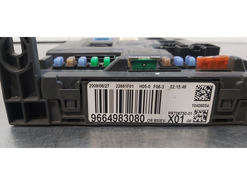Recambio de caja reles / fusibles para peugeot 207 confort referencia OEM IAM 9664983080   Recambio de caja reles / fusibles para peugeot 207 confort referencia OEM IAM 9664983080