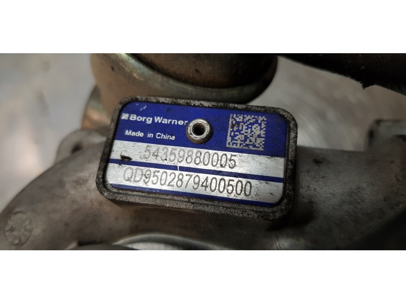 Recambio de turbocompresor para fiat punto berlina (188) 1.3 jtd 70 multijet active referencia OEM IAM 54359880005  