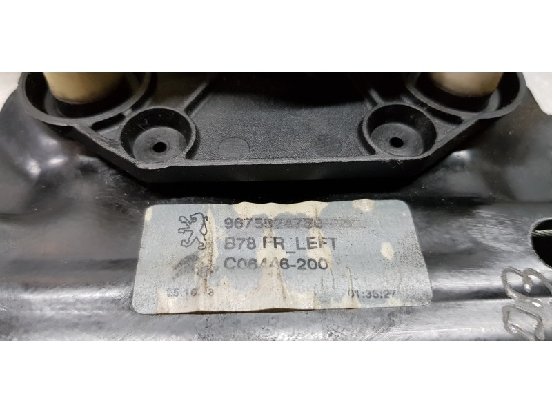 Recambio de elevalunas delantero izquierdo para citroen c4 grand picasso attraction referencia OEM IAM 9675924780  