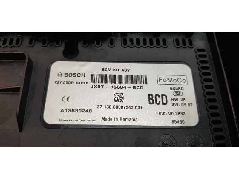Recambio de caja reles / fusibles para ford focus active referencia OEM IAM JX6T15604BCD  