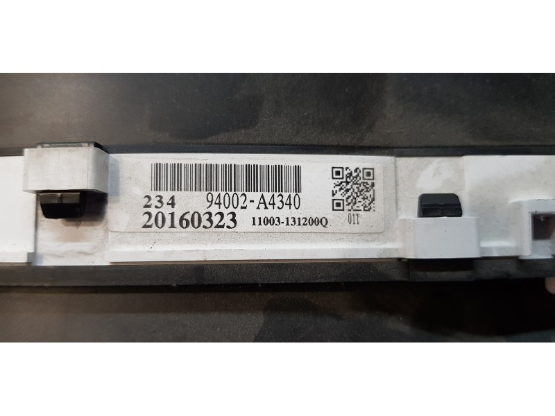 Recambio de cuadro instrumentos para kia carens ( ) concept referencia OEM IAM 94002A4340  