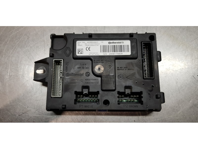 Recambio de modulo confort para dacia lodgy laureate referencia OEM IAM 284B17980R   Recambio de modulo confort para dacia lodgy laureate referencia OEM IAM 284B17980R