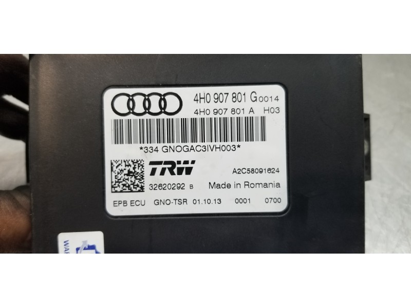 Recambio de modulo electronico para audi a8 (4hc/4hl) 3.0 tdi clean diesel quattro referencia OEM IAM 4H0907801G  