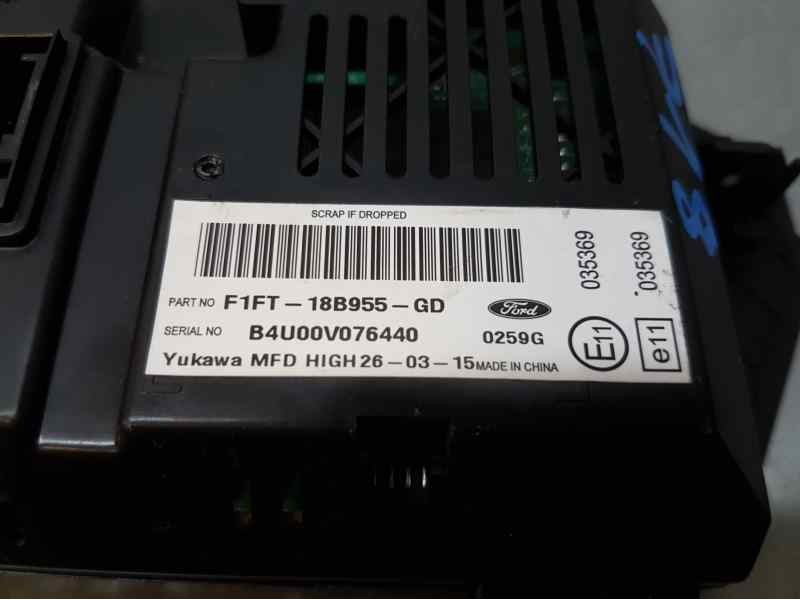 Recambio de pantalla multifuncion para ford c-max (ceu) trend referencia OEM IAM F1FT18B955GD   Recambio de pantalla multifuncion para ford c-max (ceu) trend referencia OEM IAM F1FT18B955GD