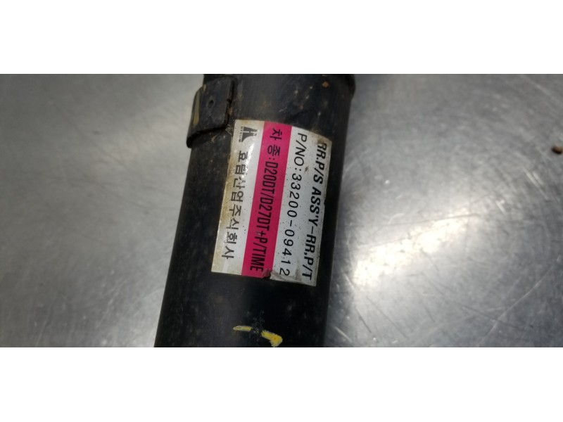 Recambio de transmision central delantera para ssangyong kyron 200 xdi limited referencia OEM IAM 3320009413  