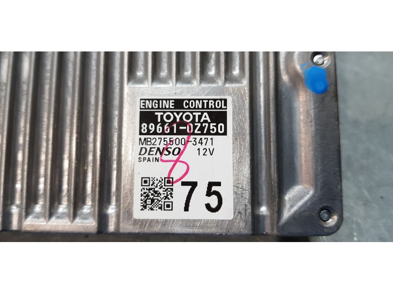 Recambio de centralita motor uce para toyota auris touring sports (e18) hybrid active referencia OEM IAM 896610Z750  