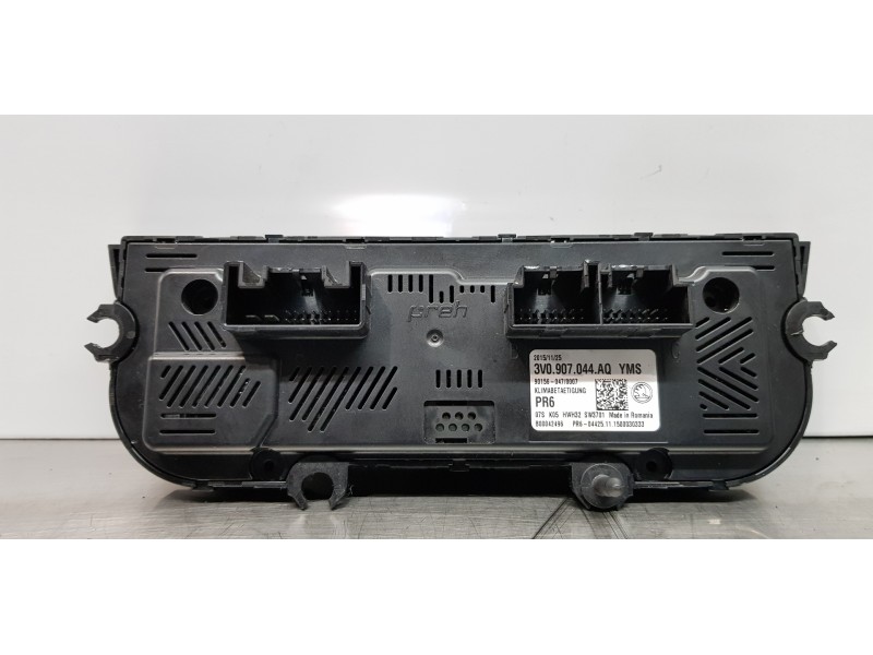 Recambio de mando climatizador para skoda superb combi (3v5) active referencia OEM IAM 3V0907044AQYMS   Recambio de mando climatizador para skoda superb combi (3v5) active referencia OEM IAM 3V0907044AQYMS