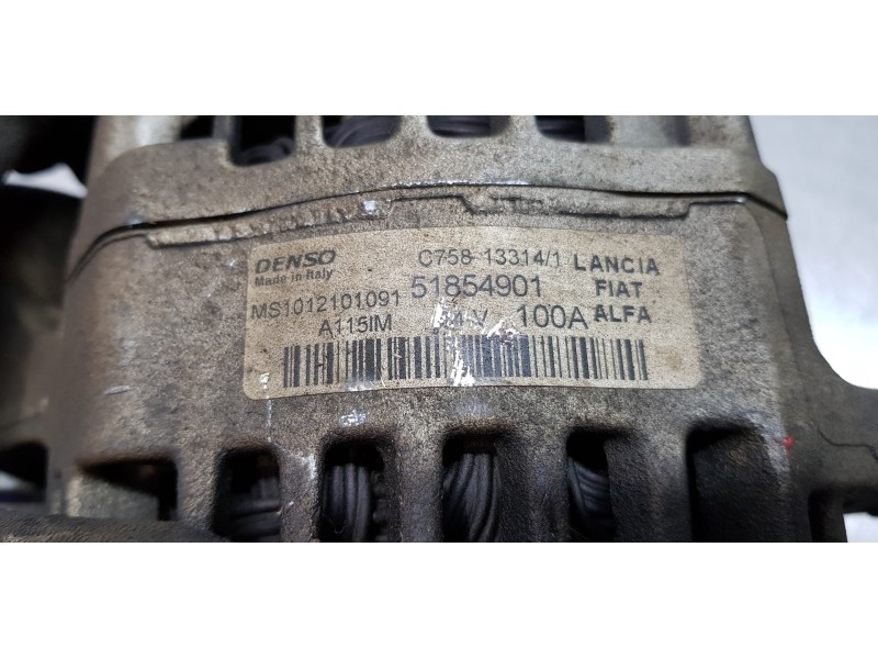 Recambio de alternador para fiat doblo my doblo referencia OEM IAM 51854901   Recambio de alternador para fiat doblo my doblo referencia OEM IAM 51854901