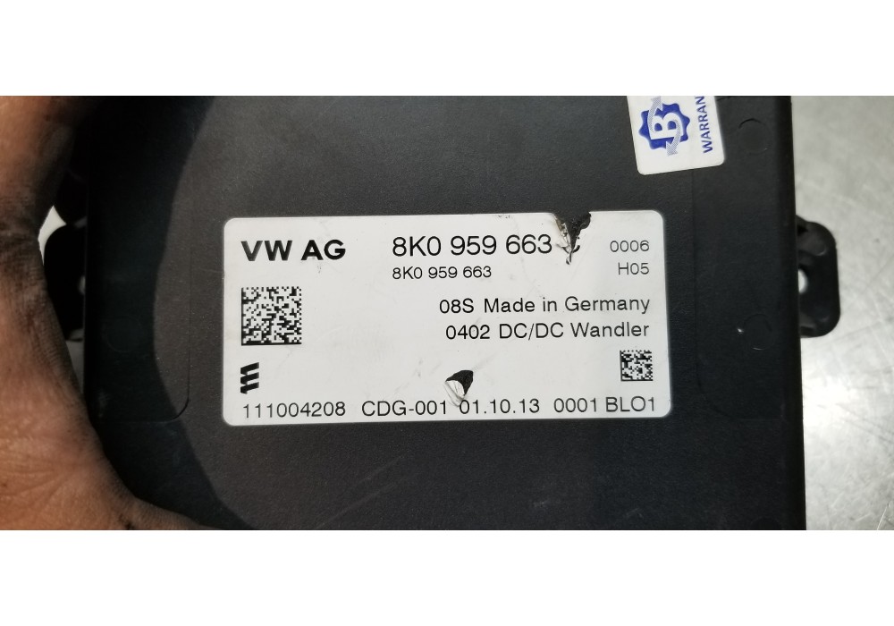 Recambio de modulo electronico para audi a8 (4hc/4hl) 3.0 tdi clean diesel quattro referencia OEM IAM 8K0959663C  