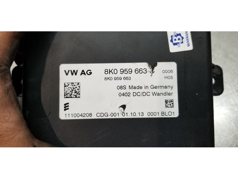 Recambio de modulo electronico para audi a8 (4hc/4hl) 3.0 tdi clean diesel quattro referencia OEM IAM 8K0959663C  