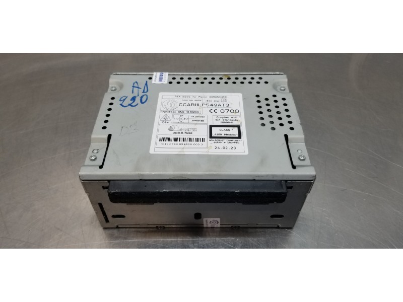 Recambio de sistema audio / radio cd para land rover evoque dynamic referencia OEM IAM LR040498 DH5218C815AC DH5218C815AE