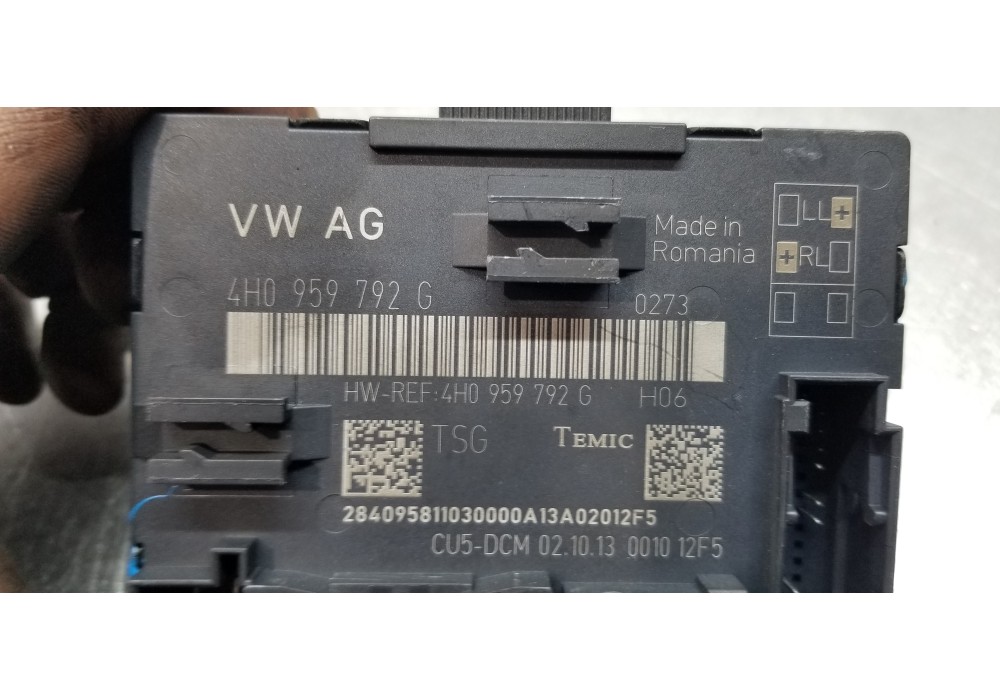 Recambio de modulo electronico para audi a8 (4hc/4hl) 3.0 tdi clean diesel quattro referencia OEM IAM 4H0959792G  