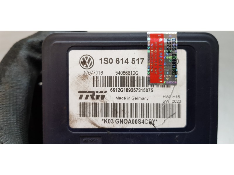 Recambio de abs para skoda rapid active referencia OEM IAM 1S0614517LBEF   Recambio de abs para skoda rapid active referencia OEM IAM 1S0614517LBEF