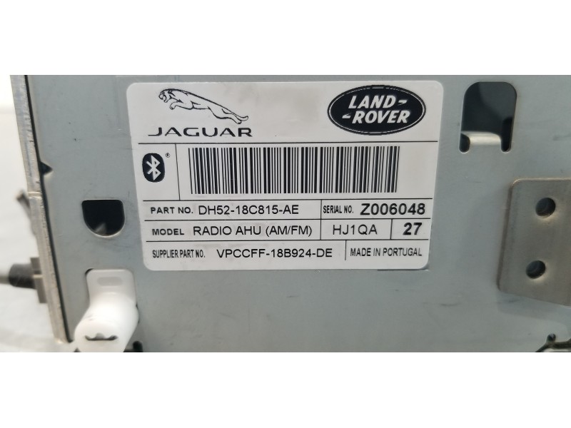 Recambio de sistema audio / radio cd para land rover evoque dynamic referencia OEM IAM LR040498 DH5218C815AC DH5218C815AE