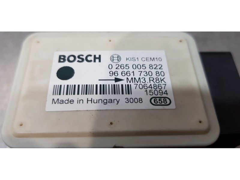 Recambio de modulo electronico para peugeot partner kombi confort referencia OEM IAM 9666173080  
