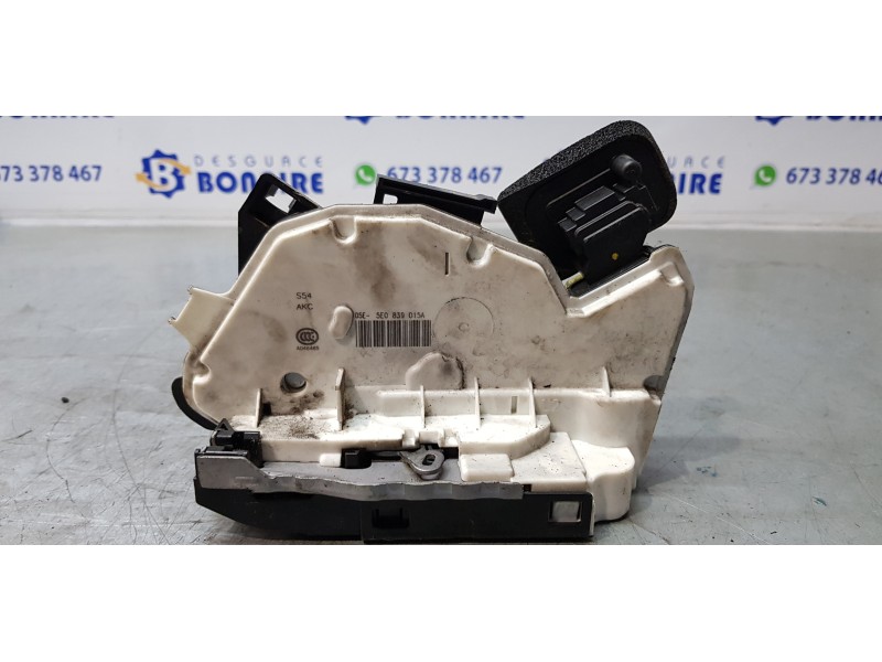 Recambio de cerradura puerta trasera izquierda para skoda rapid active referencia OEM IAM 5E0839015A   Recambio de cerradura puerta trasera izquierda para skoda rapid active referencia OEM IAM 5E0839015A