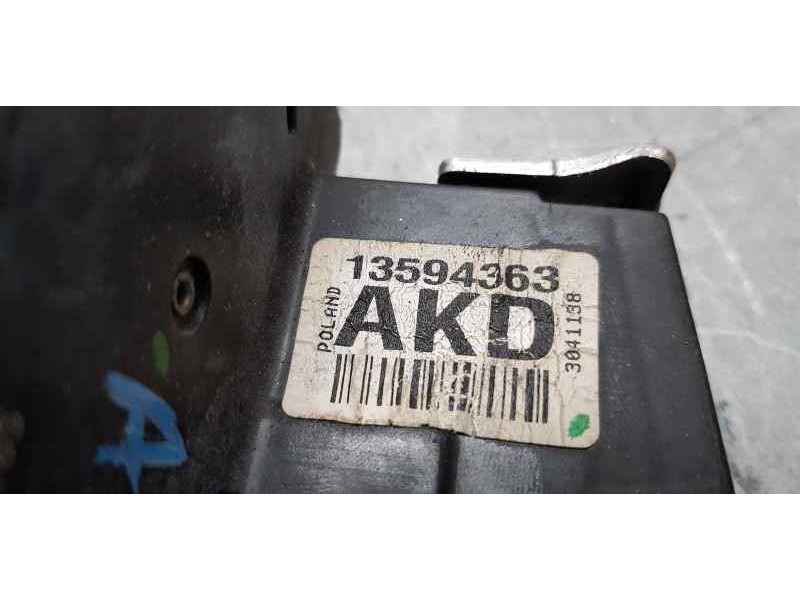 Recambio de cerradura puerta delantera derecha para opel astra k lim. 5türig dynamic referencia OEM IAM 13594363  