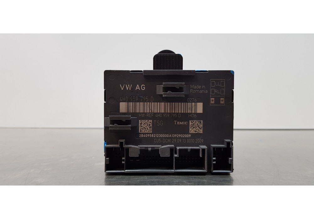 Recambio de modulo electronico para audi a8 (4hc/4hl) 3.0 tdi clean diesel quattro referencia OEM IAM 4H0959795D  
