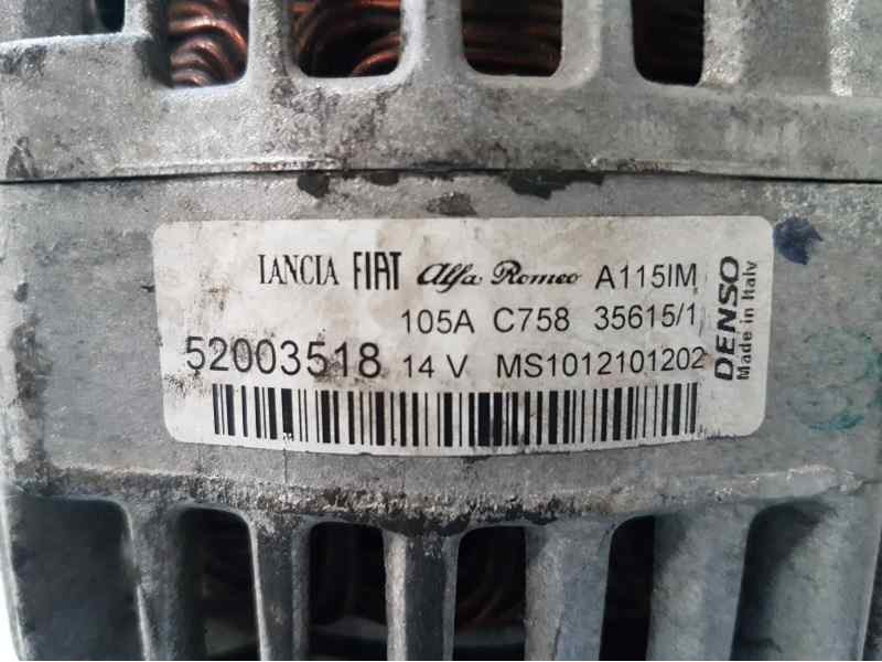 Recambio de alternador para fiat doblo ii cargo (263) furgón basis maxi referencia OEM IAM 52003518  
