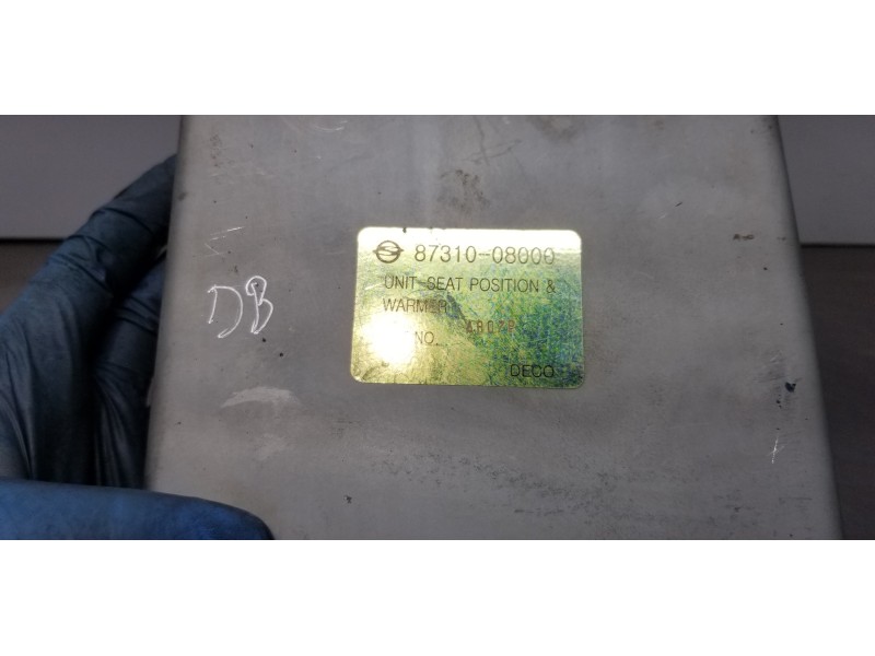 Recambio de centralita asientos para ssangyong rexton rx 320 referencia OEM IAM 8731008000  