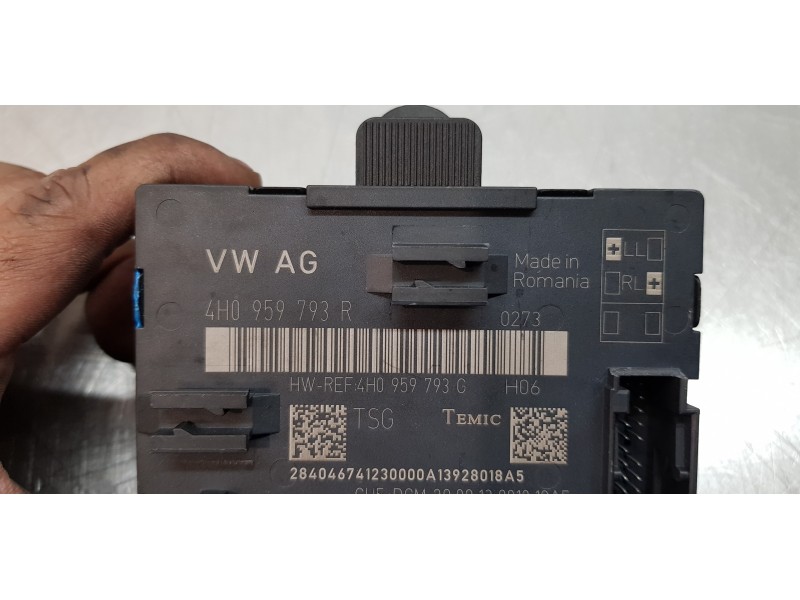 Recambio de modulo electronico para audi a8 (4hc/4hl) 3.0 tdi clean diesel quattro referencia OEM IAM 4H0959793R  